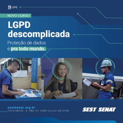 Adequação do transporte à LGPD é tema de novo curso do Sest Senat